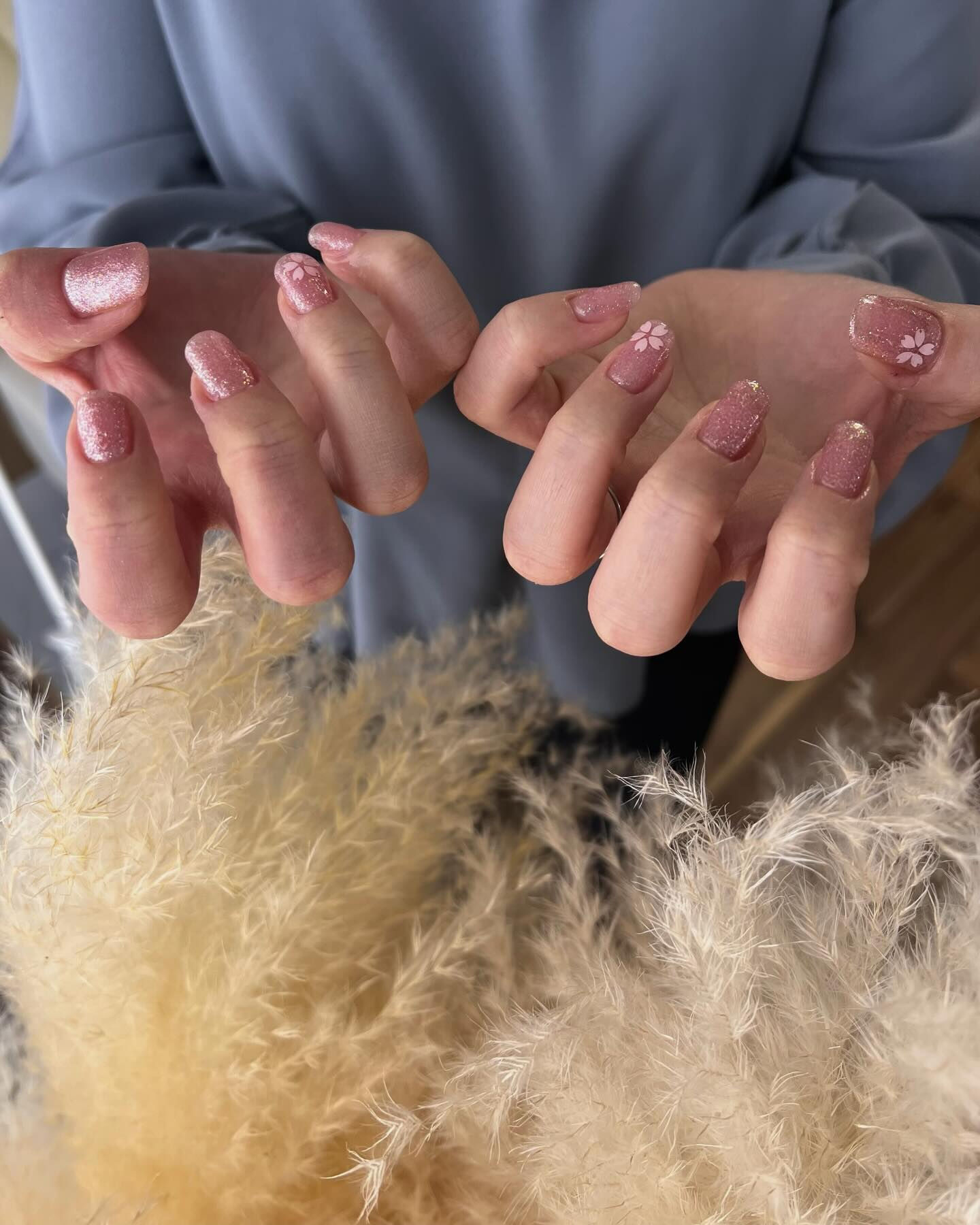 桜ネイル💅