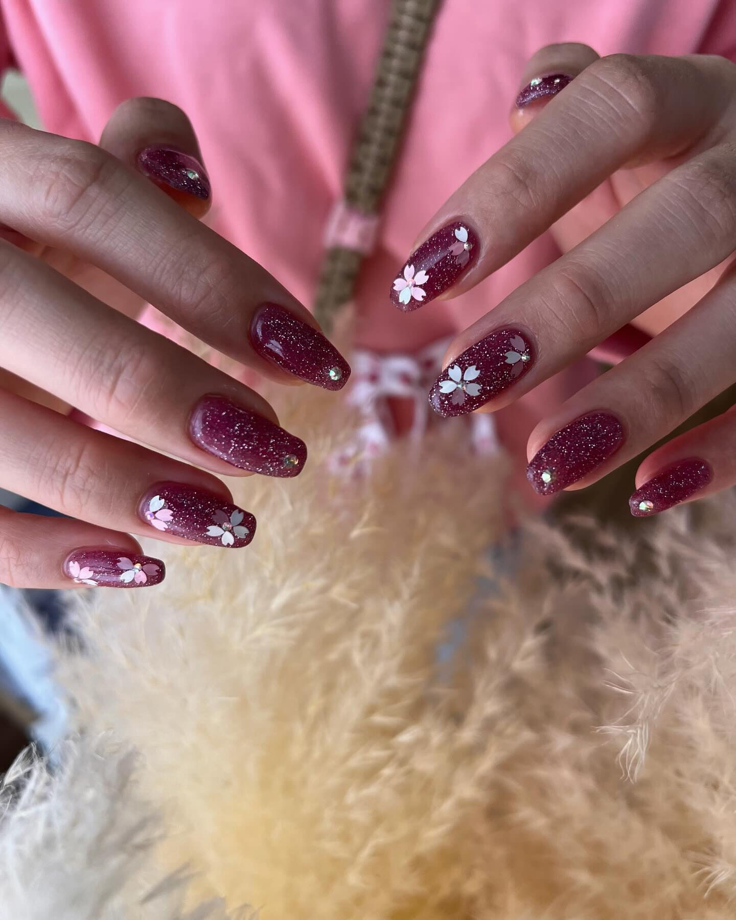 桜ネイル💅
