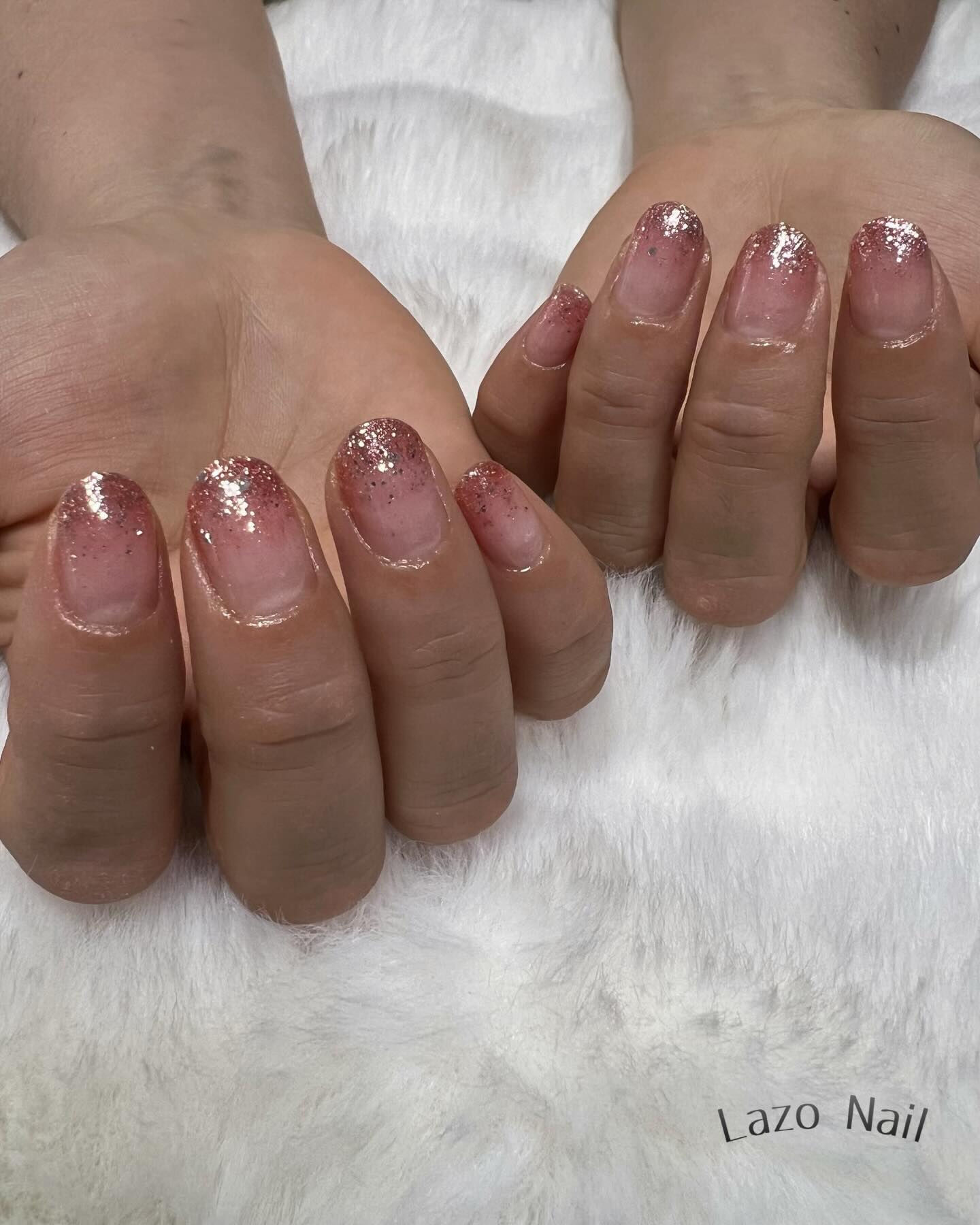 ラメグラネイル💅