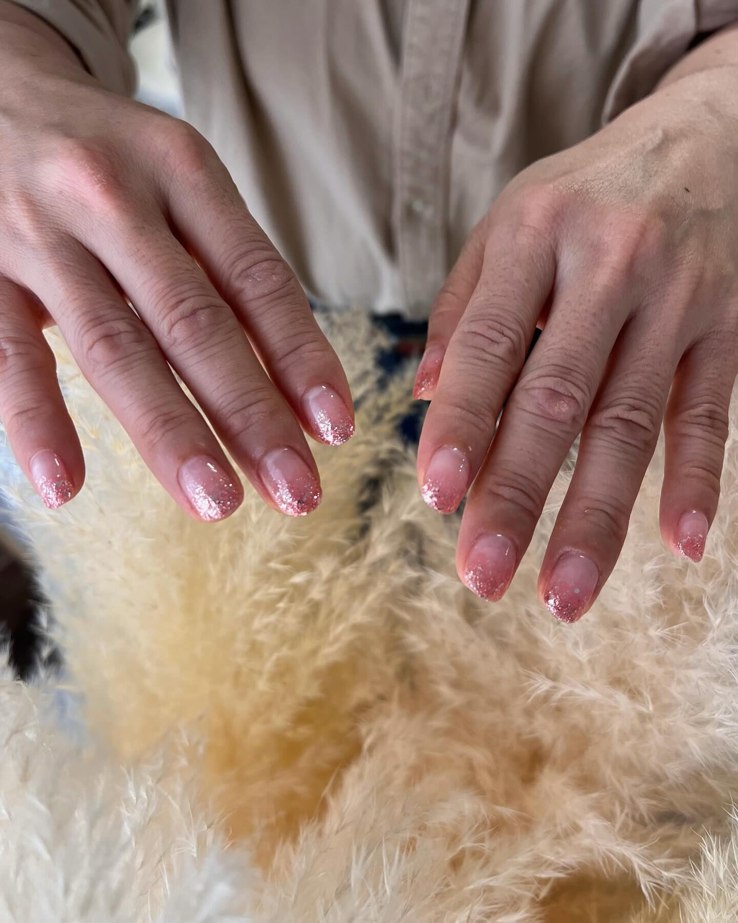 ラメグラネイル💅