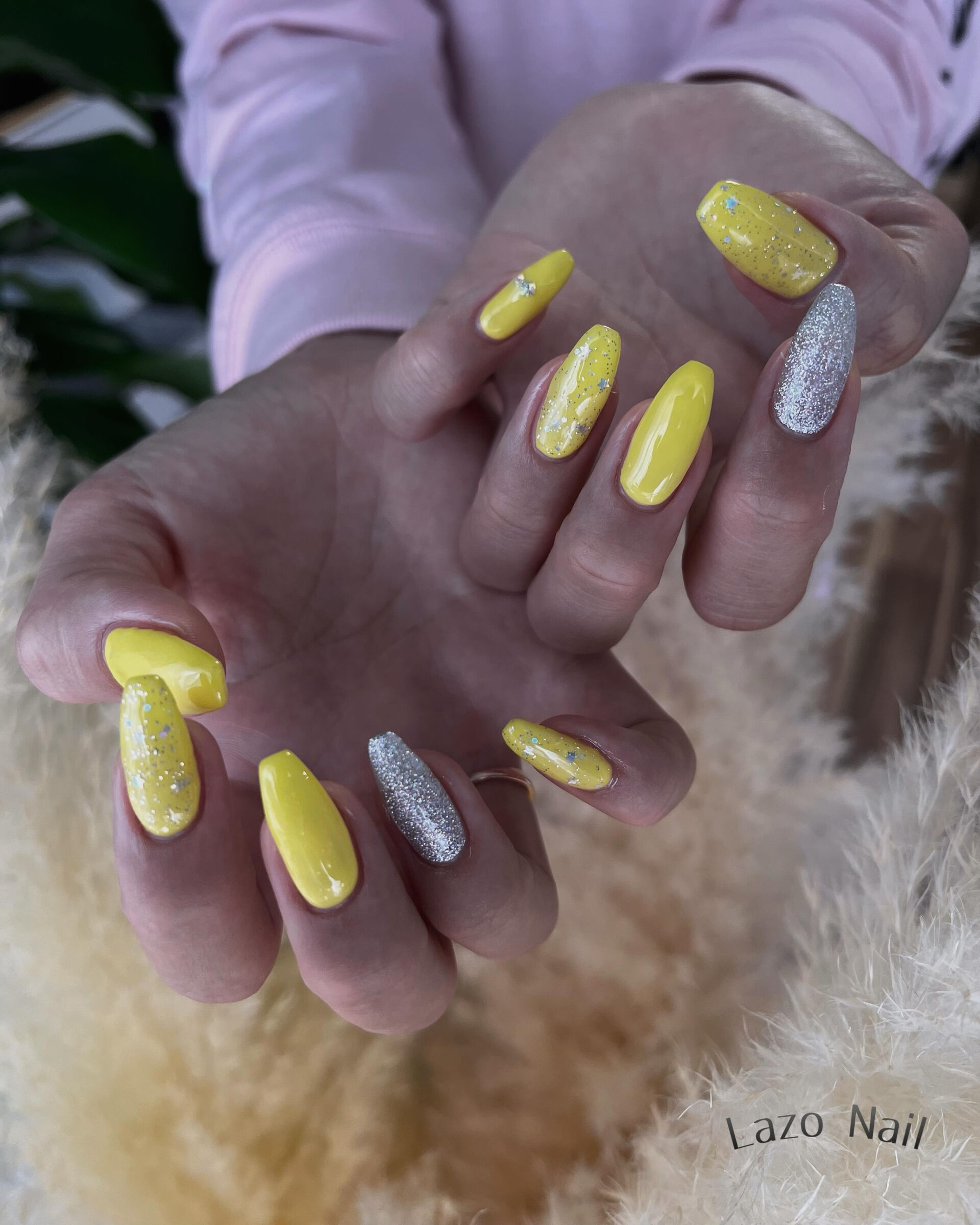 カラー指定のお任せデザインネイル💅