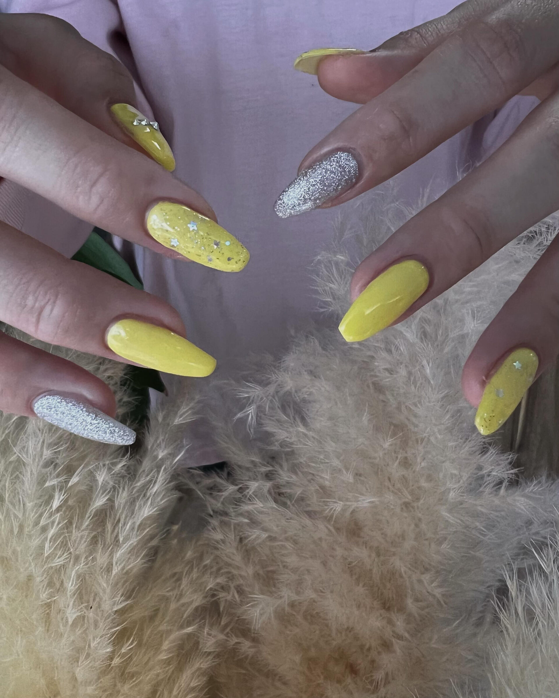 カラー指定のお任せデザインネイル💅