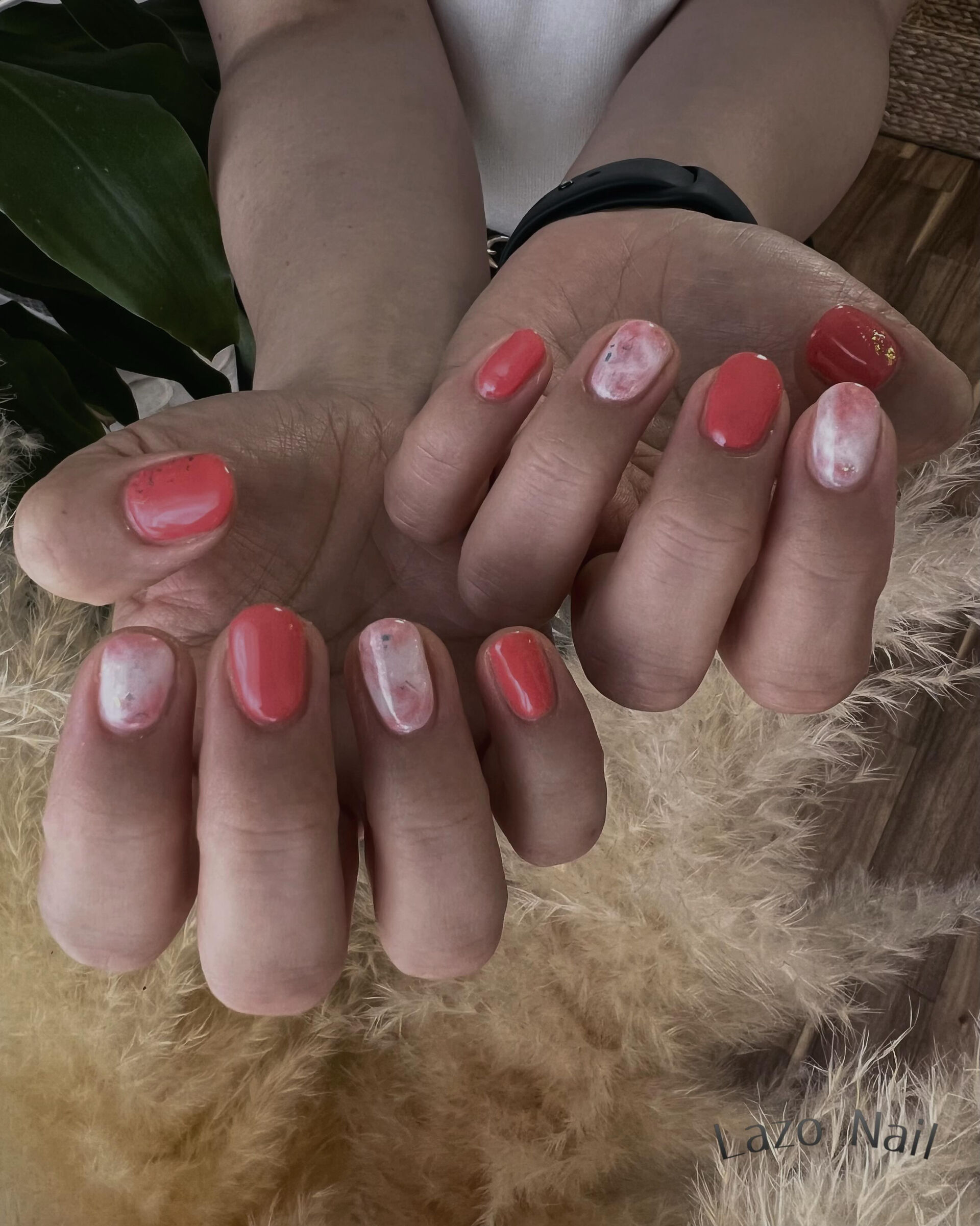マーブルネイル💅