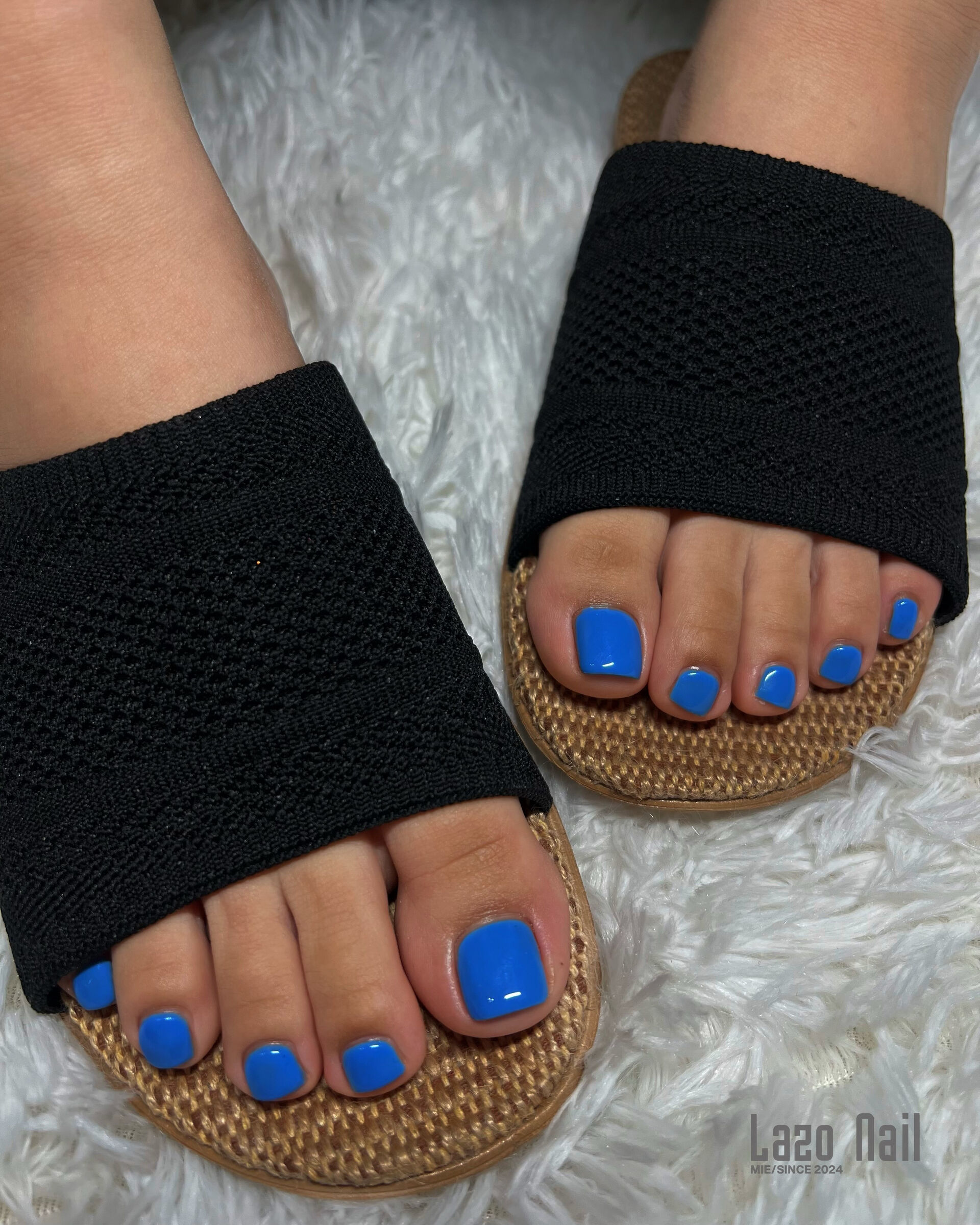 💙 Blue foot nail 💙