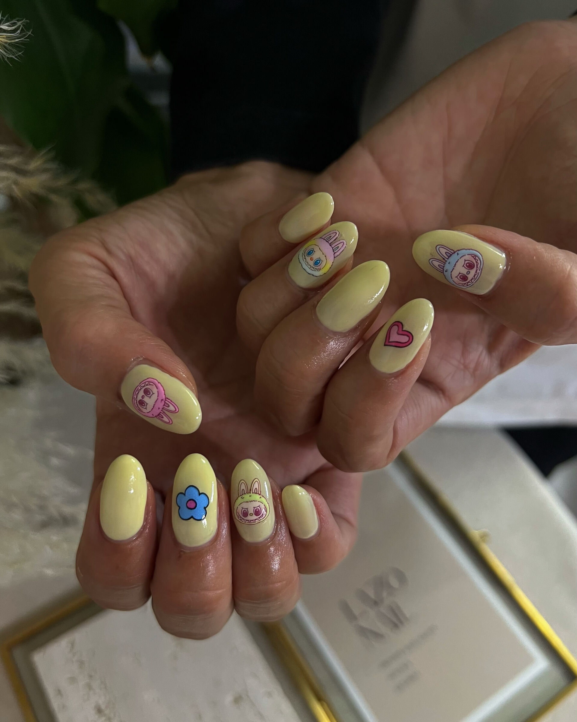 Butter yellow nail 🧈💛