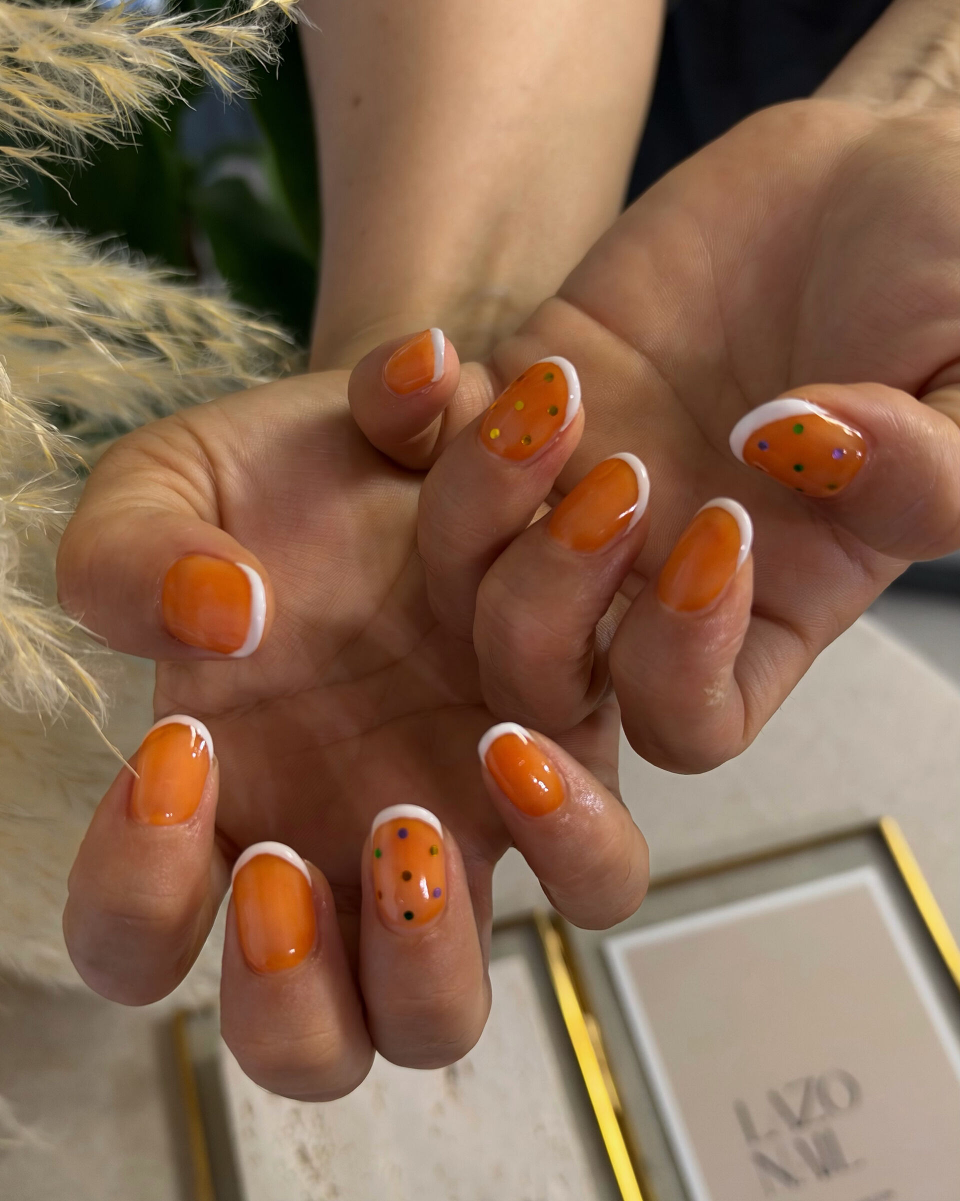 🧡✨ 推し活ネイル｜メンバーカラーを指先に♡